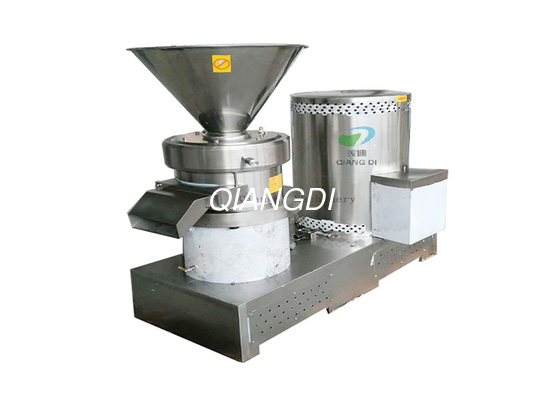 Industrial Stainless Steel 800kg Capacity Tahini Seeds Peanut Butter Paste Grinding Machine